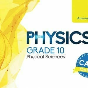 Grade 10 Physics Answer Book Cover