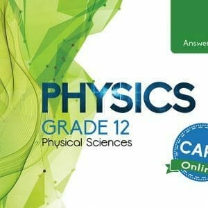 Grade 12 Physics Answer Book Cover